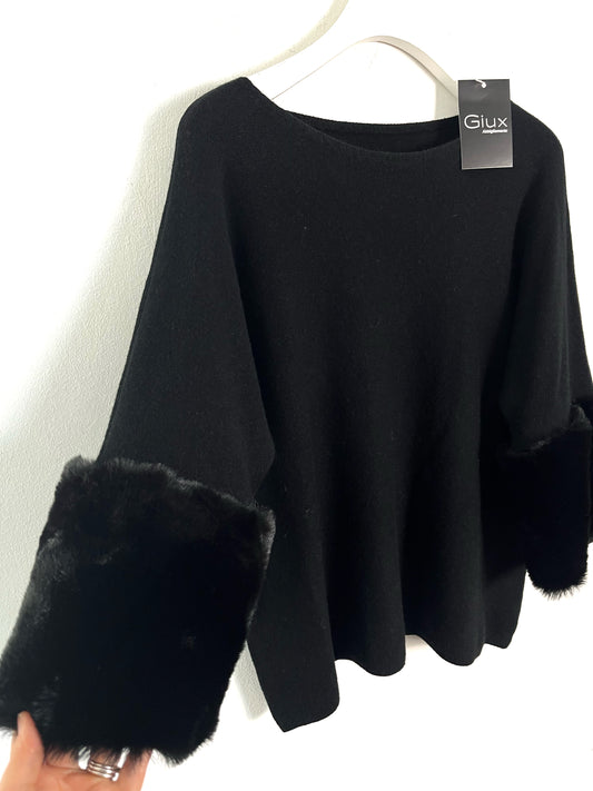 Maglia con Manicotti Ecofur ⚫️