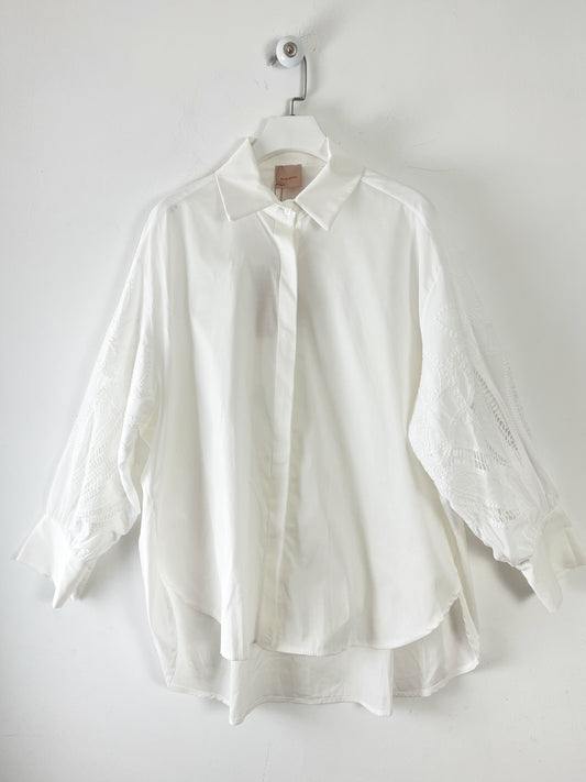 Camicia Manica Sangallo