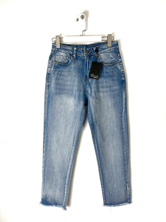 Jeans Carrot sfrangiati