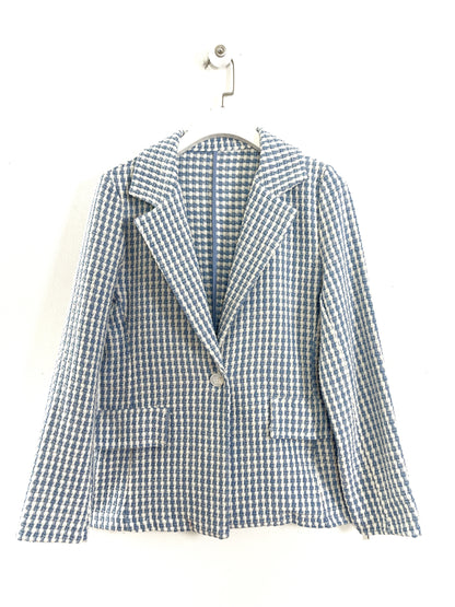 Blazer 1 bottone boucle