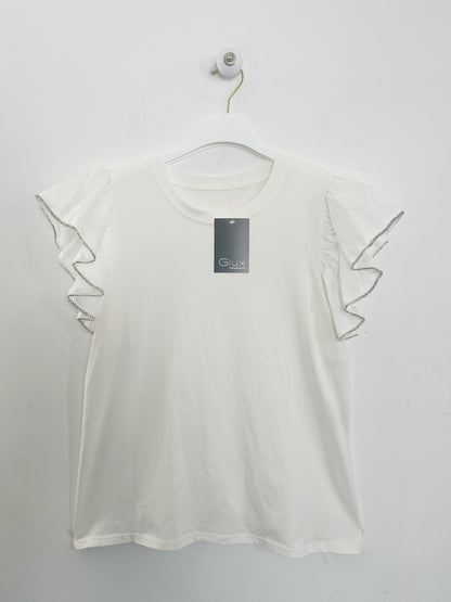 T-shirt 🦋 e strass