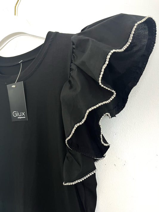T-shirt 🦋 e strass