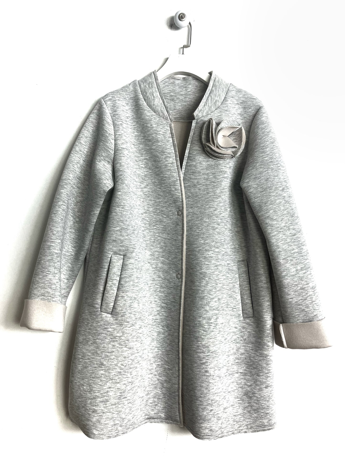Cappotto Fiore in neoprene