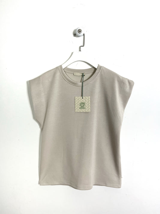 Maglia smanicata in tessuto tecnico