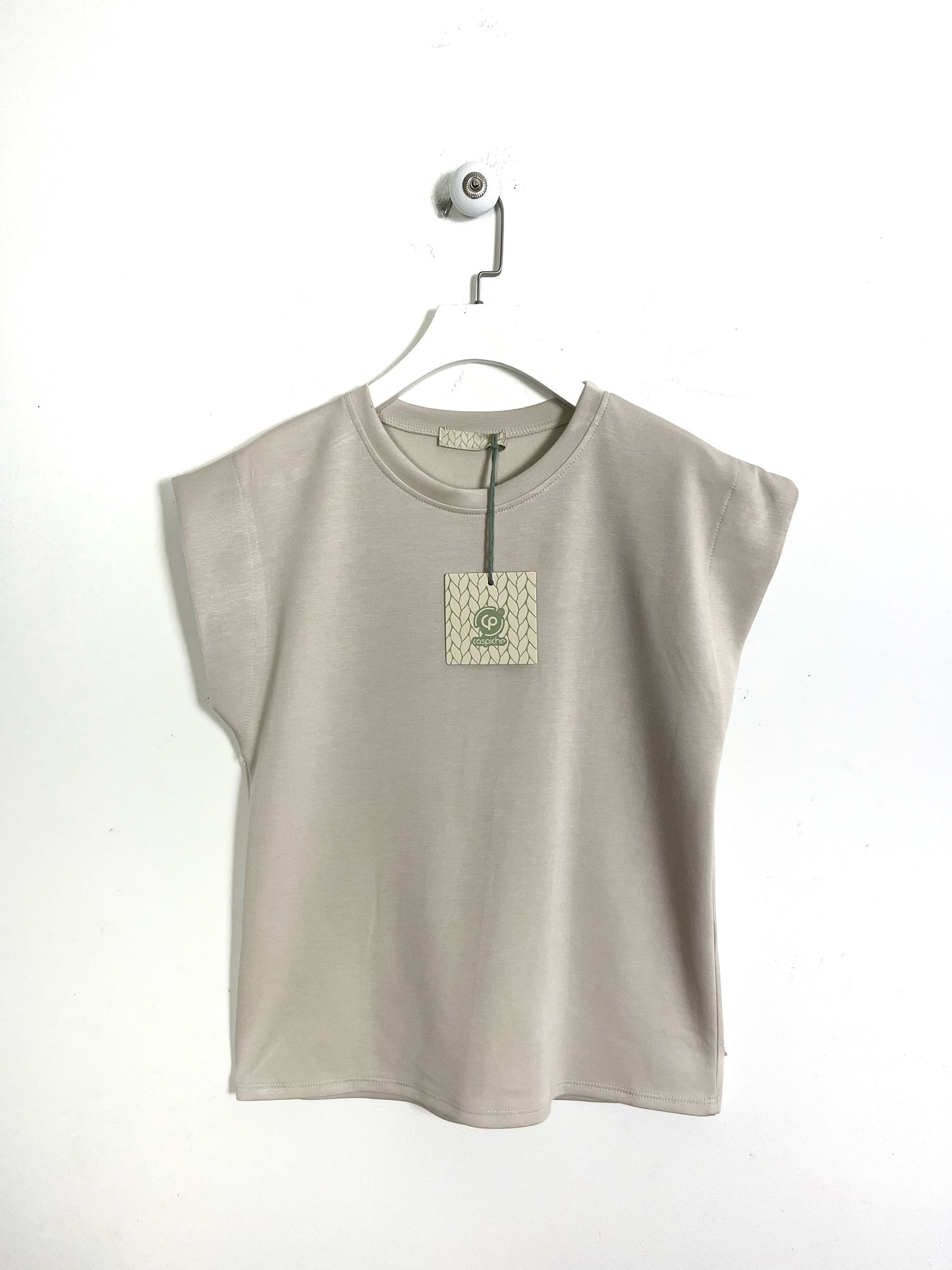 Maglia smanicata in tessuto tecnico