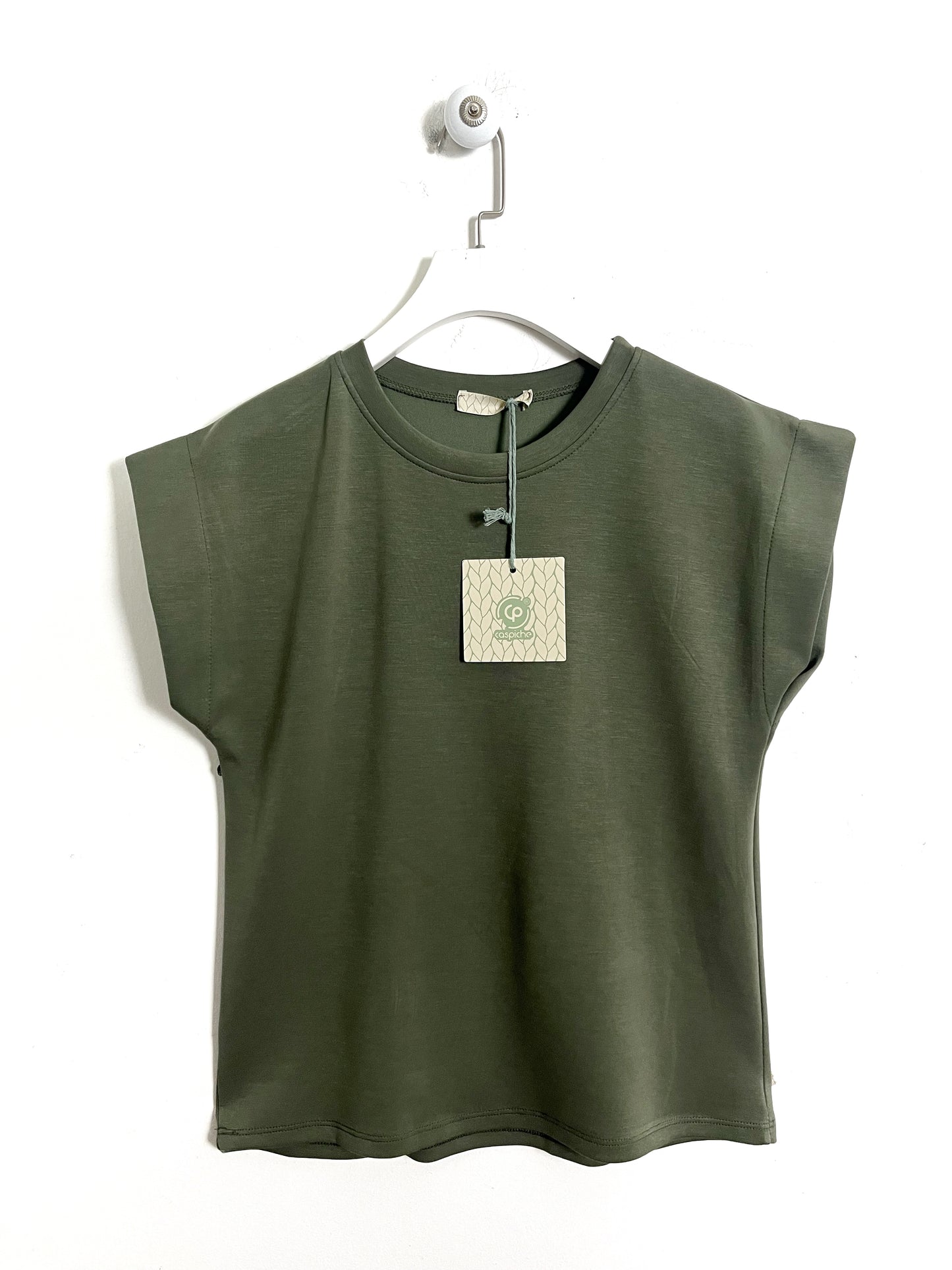Maglia smanicata in tessuto tecnico