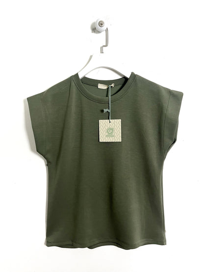 Maglia smanicata in tessuto tecnico