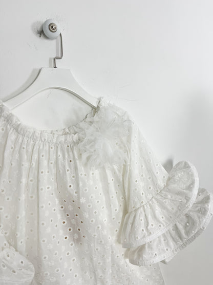 Casacca in pizzo Sangallo