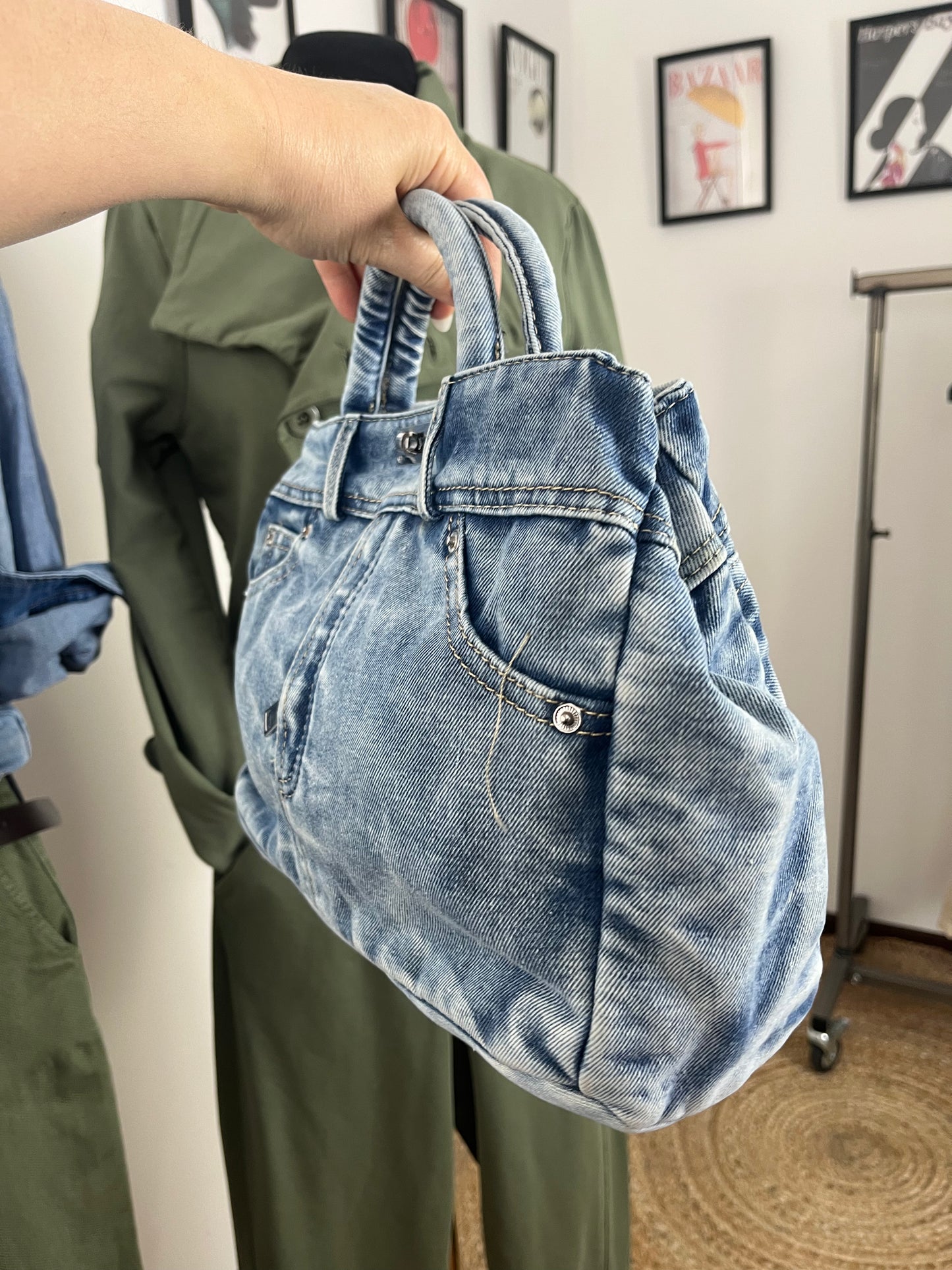 Borsa a mano Jeans