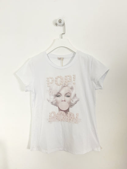 T-shirt Marilyn Pop Slim