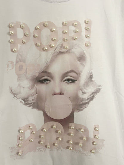 T-shirt Marilyn Pop Slim