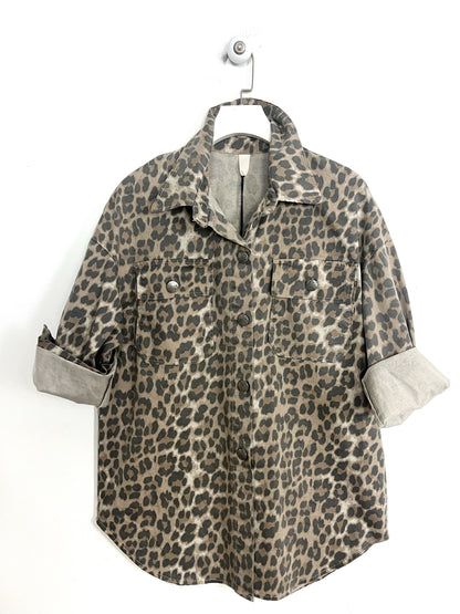 Camicia Giubbino Animalier