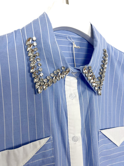 Camicia Texas gessata ⬛️