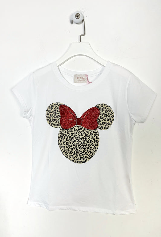 T-shirt Topolina maculata Slim