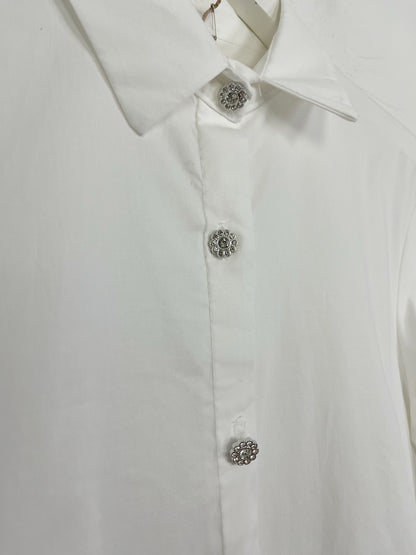Camicia Bottoni strass⚫️
