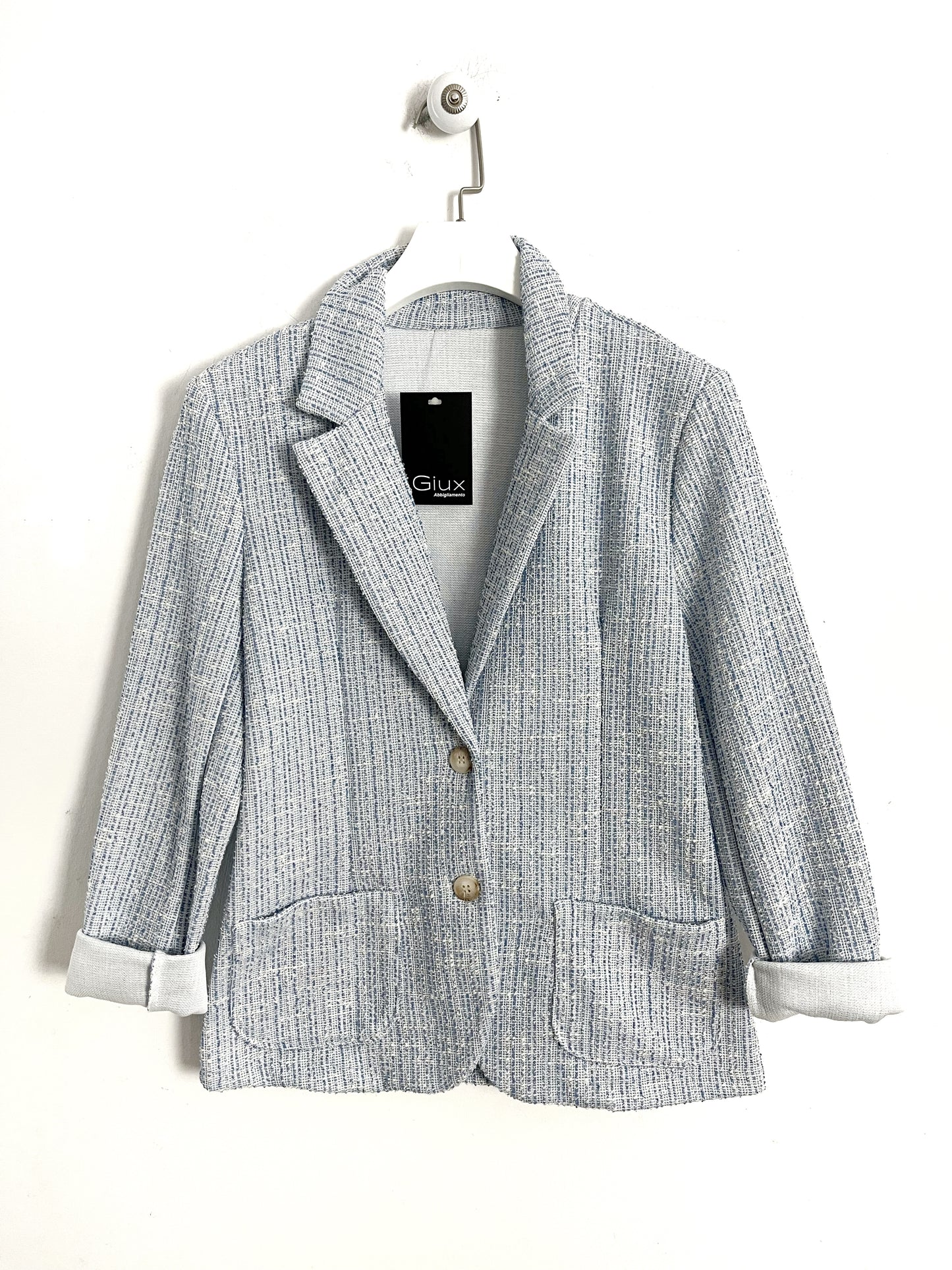 Blazer lurex in bouclè