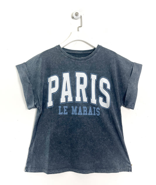 T-shirt Paris Stone ⬛️