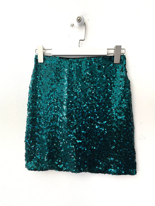 Minigonna in paillettes