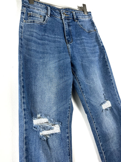 Jeans Mum Fit strappati