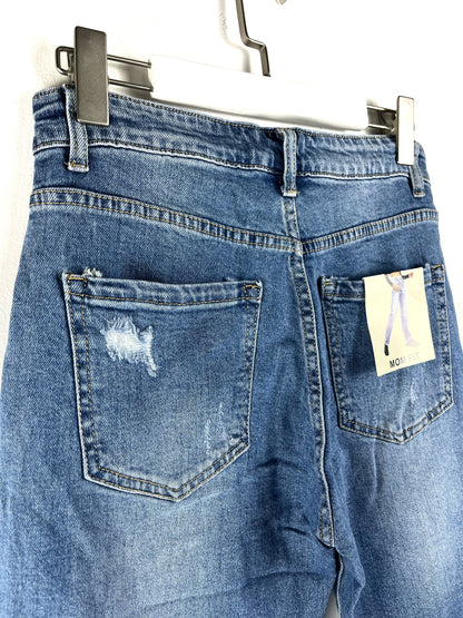 Jeans Mum Fit strappati