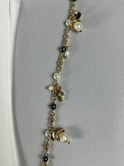 Collana acciaio e charms