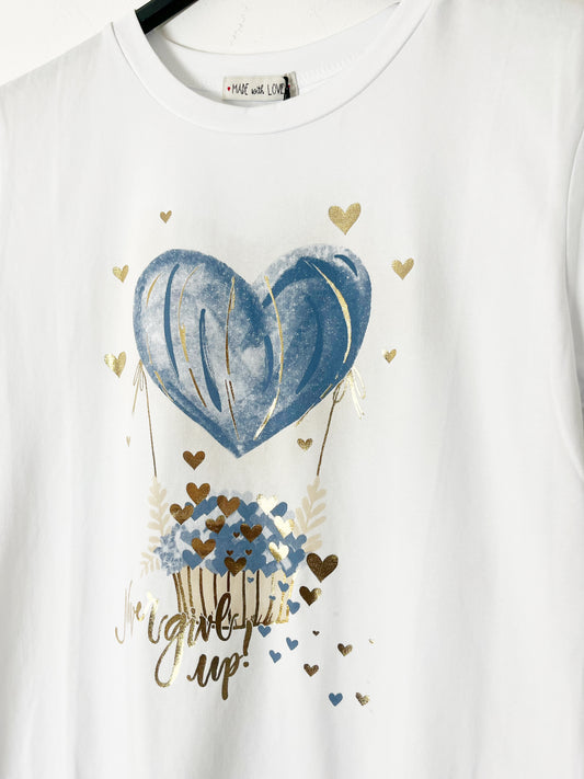 T-shirt be Mongolfiera slim