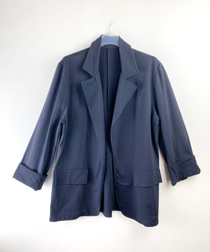 Blazer in felpa di cotone