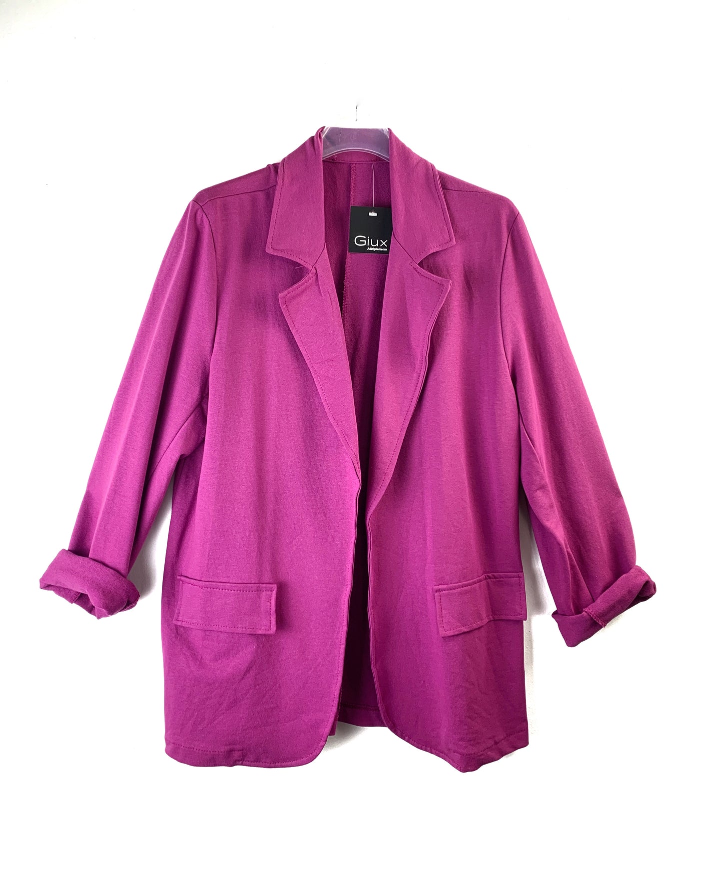 Blazer in felpa di cotone