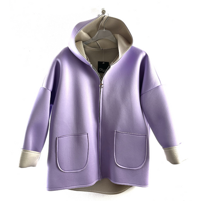 Giacca oversize neoprene